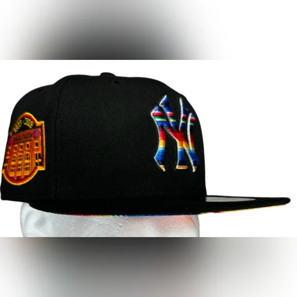 New Era MLB New York Yankees Woven Blanket 59FIFTY Fitted Hat,New
